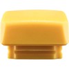 Halder Secural Replacement Insert 3511.040 – Medium-Hard Polyurethane, Yellow Rectangular