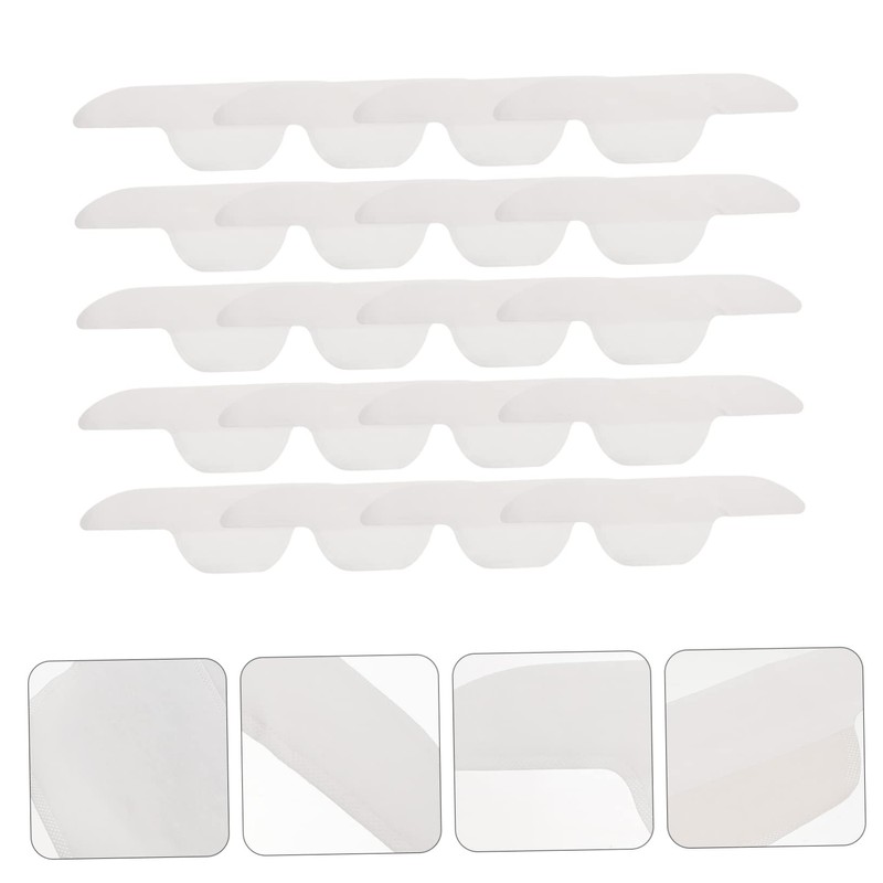 Healeved 5sets Stickers Collar Sweat Absorption Pads Invisible Inner Band