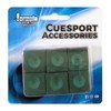 Formula Sports Pioneer Snooker Pool Billiards Cue Chalk, 6 Pieces