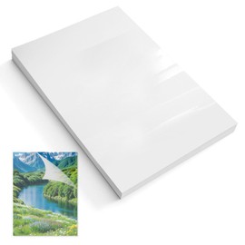 Laminierfolien A7 Selbstklebend Kaltlaminierfolie Ultraschallbilder 50 Stk Selbstklebende Kalt Laminierfolie mit Schaber für Visitenkarten Fotos