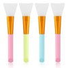 4pcs Silicone Face Mask Applicators,Soft and Flexible Face Mask Brush