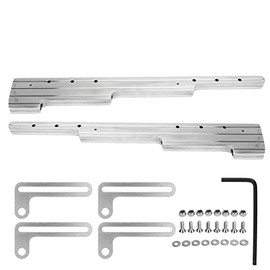 Soporte para Cables de Bujías, Soporte para Telares de Cables para Bujías para SBC SBF 302 350 454 V8 Separador de Cables para Bujías de Motor (SILVER