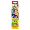 JOLLY Metallic Farbstifte - 6 Stifte mit Bruchsicherer Mine, Sechskantform,