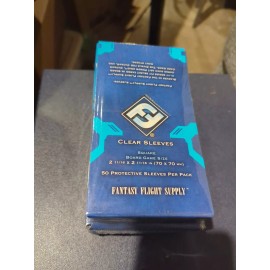 Fantasy Flight Games NEW Lot of 500 SQUARE 70x70mm - Fantasy Flight  Supply  Board Game Sleeves Clear