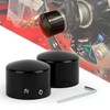 Front Axle Caps, PSLER Motorcycle Front Axle Nut Covers for