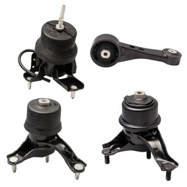 2PCS Engine Motor Mount Set Replace for 1997-2001 CR-V,1992-2000 Civic,1993-1997 Civic del Sol 1.5L 1.6L 1.8L 2.0L, Replace 50841-SR3-983