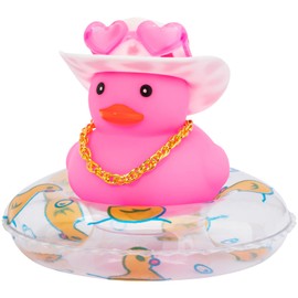 wonuu Pink Car Accessories Rubber Ducks Dashboard Decorations Rubber Duck Pink Accessories Duck Car Accessories Dashboard Duck Car Decorationscar Ducks for Dashboard Car Duck Car Dashboard Decorations