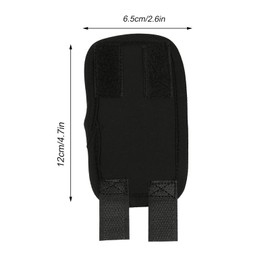 Zerodis 1 Pair Dog Front Leg Wrist Guards, Leg Support, Knee Pads, Carpal Support, Ointment, Elbow Protection, Warp for Pet Dog with Arthritis Injuries, Black (S)