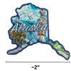 Alaska State Magnet, Souvenir Keepsake Accessory, Great Decor for Whiteboards,