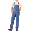 HISEA Boys' Denim Bib Overalls Size 4-16, Boys Youth Relaxed