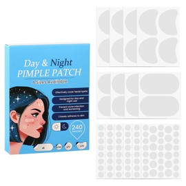 240 Stück Pickel Patches Groß Pimple Patches Unsichtbare Anti Pickel Patches Gesicht Tag Und Nacht Große Pickel Akne Patches für Gesicht und Körper