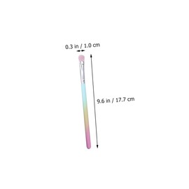 HONMEET 10pcs Makeup Brush Set Blush Brush Loose Powder Wooden Handle