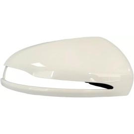 23ZERO #26 WHITE RIGHT PASSENGER MIRROR COVER MIRROR CAP FIT MERCEDES c180 c300 c class