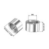 sourcing map Round Weld Nuts, M6 x 10mm x 6mm