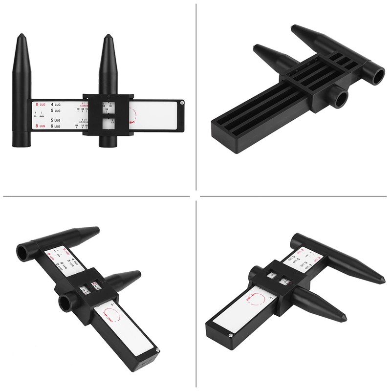 Acouto Wheel Bolt Pattern Tool Car Wheel Rim Bolt Pattern