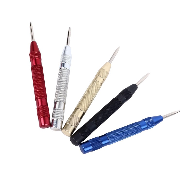 Automatic Center Punch Locator, Carbon Steel Multifunctional Center Hole Punch