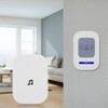 Wireless Intelligent Doorbell Remote 918.6ft Range Waterproof Door Chimes