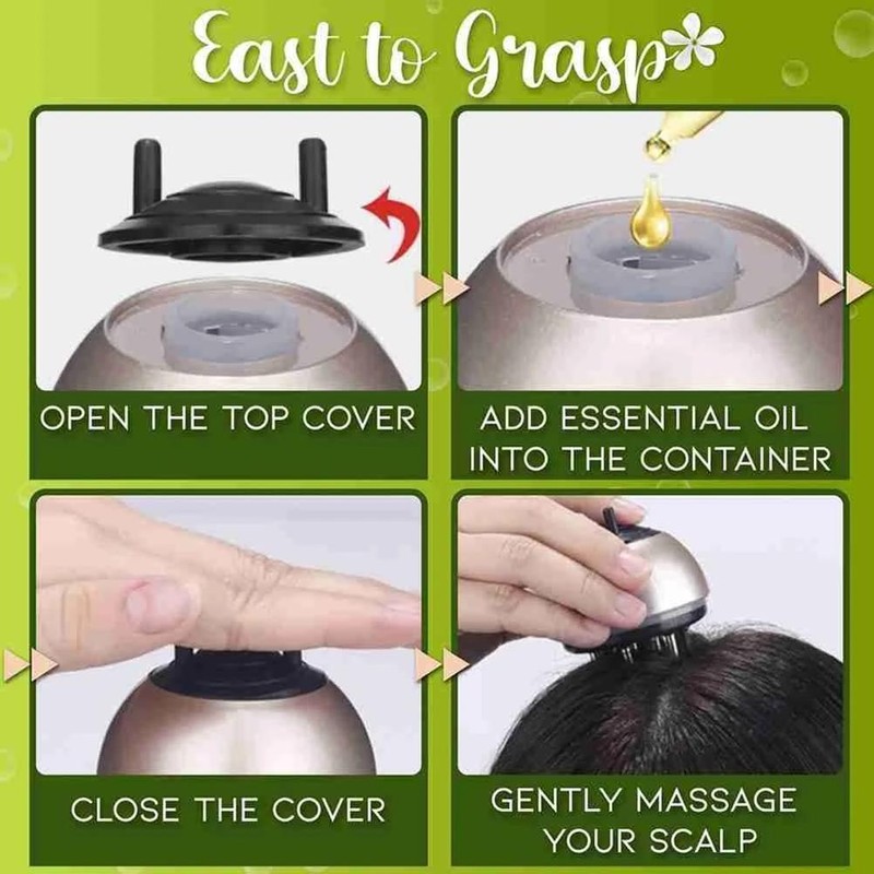 Scalp Applicator Liquid Comb for Hair Scalp Massage Essential Oil