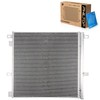 PHILTOP 74436 Air Conditioning A/C Condenser For Ram 1500 2011-2019,Ram