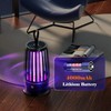 Mosquito Killer USB Hanging Bug Zapper Trap Lamp With Warm