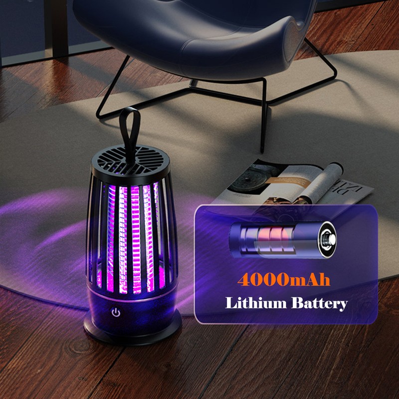 Mosquito Killer USB Hanging Bug Zapper Trap Lamp With Warm