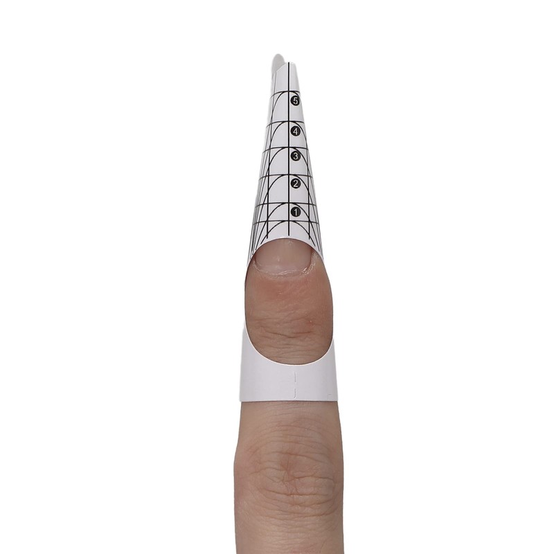 Formas de Uñas Acrílicas, 100 Piezas de Puntas de Extensión