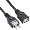 yazawa Resistance Tiger With Extension Cord 1 1pc 0.5 m Black y021005bk