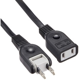 yazawa Resistance Tiger With Extension Cord 1 1pc 0.5 m Black y021005bk