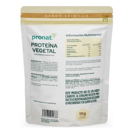 Proteina Vegetal (vainilla 400 G) Pronat