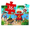 Djeco Silhouette 36 piece Jigsaw Puzzle - The Pirate and