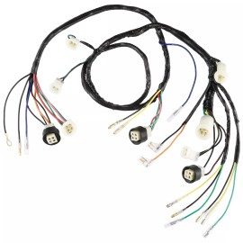 Caltric Complete Wiring Harness fits Yamaha Banshee 350 YFZ350 1987-1994 2GU-82590-10-0