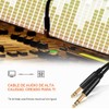 CableCreation 1/4'' TRS Cable 50 pies, Cable de Instrumento de