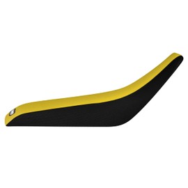 Enjoy Mfg Seat Cover - Compatible Fit for Honda 1999-2007 TRX 400EX TRX 400 EX TRX400 Quad - Black Side Standard #203 (Black Sides/Yellow top Standard)