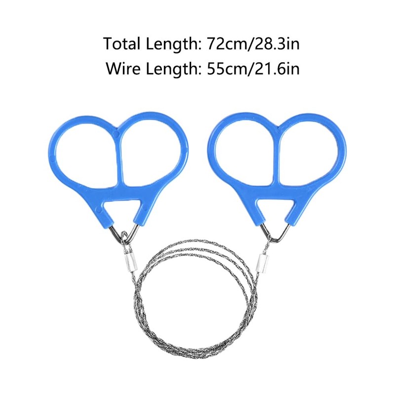 SagaSave 1 x Survival Wire Saw, Bag Chainsaw Mini Wire