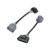 2PCS HID to Halogen Headlight Wiring Adapter Headlamp Conversion Swap
