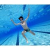 Arena Unisex Teen Youth Non-Mirrored Swim Goggle, 858/ Light Blue/red
