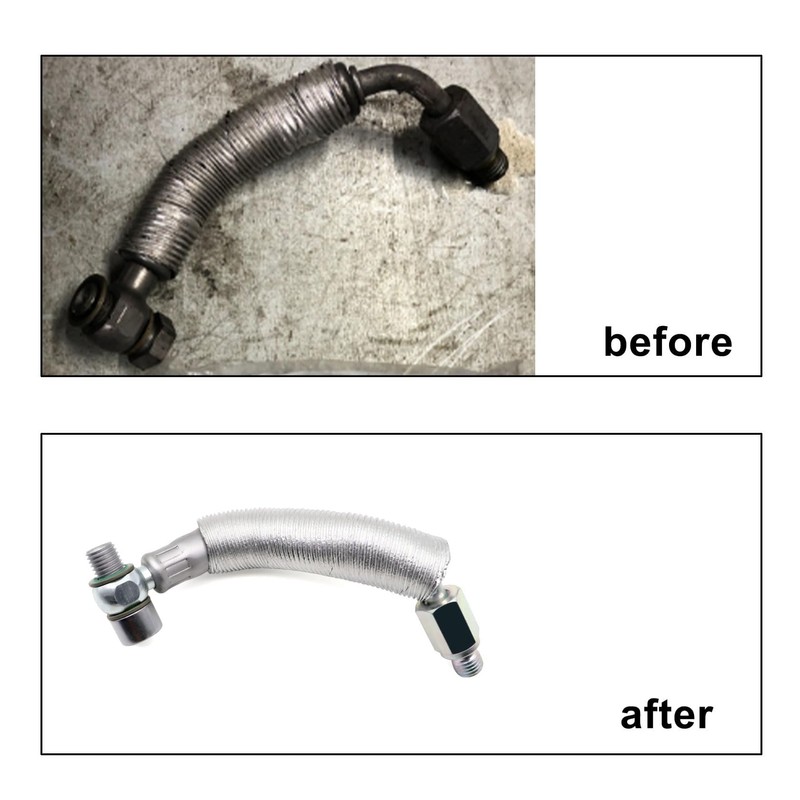 FZJDSD Turbocharger Coolant Line 55568031 Turbo Cooler Feed Pipe Compatible