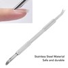 Cuticle Remover Pusher Double Ended Stainless Steel Cuticle Removal Manicure