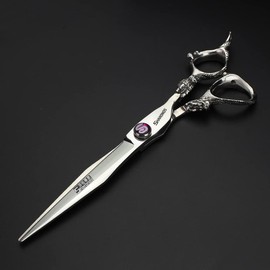 5.5/6 /7 Inch Knight Professional Japanese Hair Scissors Barber Scissors Set (7 inch 2pc-A)