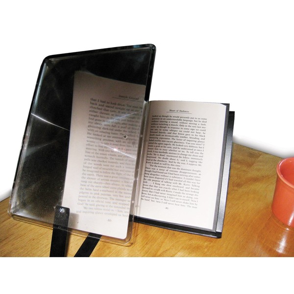 Prop It Bookrest and Copyholder with 2X Page Magnifier