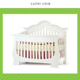 CC KITS Toddler Bed Safety Guard Rail for Munire & Echelon Convertible Cribs (White)