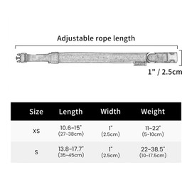 EXCELLENT ELITE SPANKER 1 Inch Small Pet Dog Collar Adjustable Puppy Neck Belt Guide (Olive Green-XS)