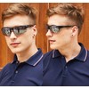Siplion Men’s Sunglasses, UV400 Protection, Polarised Super Lightweight Frame -