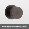 Kwikset 97880-935 Pismo Door Knob, Venetian Bronze