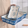 Wisenvoy Casserole dishes for oven Lasagna pan 2-Pcs Baking dish