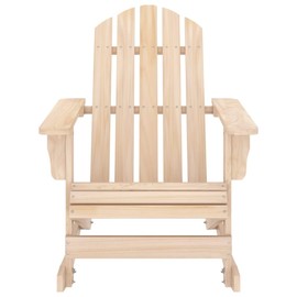 Gecheer Patio Adirondack Rocking Chair Glider Rocker Chair for Living Room and Nursery Solid Fir Wood D0330782A