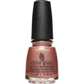 China Glaze Nail Lacquer with Hardeners, 14 ml, TTYL