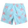 MaaMgic Mens Quick Dry Swim Trunks with Mesh Lining Starfish