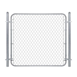 Chain Link Fence Gate, Adjustable Chain Link Gate Kit Heavy-Duty Outdoor Reinforcement & Accessories for Gates and Fencescolor: Lavender