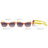 styleBreaker 09020056 Children's Sunglasses, Classic Retro Nerd Design -